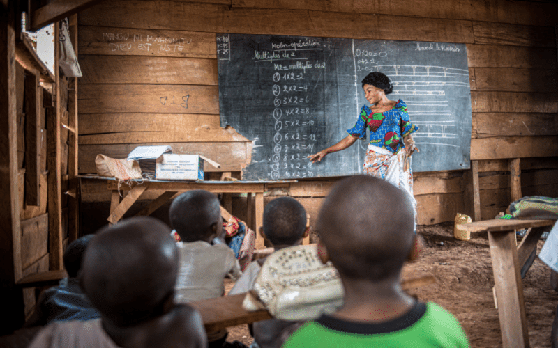 en classe-au-congo